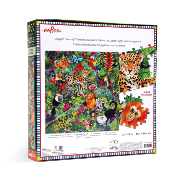 Puzzle 1000 pièces Forêt amazonienne Amazon rainforest 58.5x58.5cm Eeboo