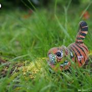 Mini-maquette Eugy Tigre  7.3 cm en Carton 3D