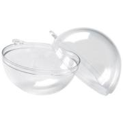 Boule en Plastique Transparent 80 mm Lot de 5 Graine Créative