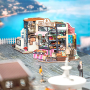 Kit Maquette 3D Boutique Primeur à fabriquer Carl's Fruit Shop 22 cm DG142 Rolife