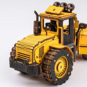 Maquette Engin Chantier Bulldozer 18cm Puzzle 3D 211 pièces TG509K Rokr