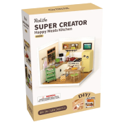 Kit Maquette Super Creator Cuisine DW008 Happy Meals Kitchen 152 pièces Rolife