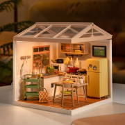 Kit Maquette Super Creator Cuisine DW008 Happy Meals Kitchen 152 pièces Rolife
