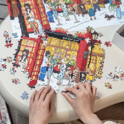 Puzzle 1000 pièces Café 50x75cm PT064 Welcome to Covent Garden Joypiece Rolife