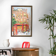 Puzzle 1000 pièces Café 50x75cm PT064 Welcome to Covent Garden Joypiece Rolife