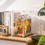 Vitrine de protection WD1001 Housse Acrylique Transparente 25x15x30 cm pour Maquettes TGB Rolife
