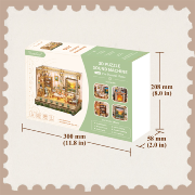Kit Maquette Sonore La Maison Pastorale 18x14.5x15.4 cm TQ400 6 Effets sonores The Postoral Home Miniature 3D