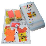 Kit pliage Origami 3D de 2 Souris 5x7 cm 105 modules Modular Origami ATH Press