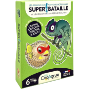 Jeu de Bataille à personnaliser Super Bataille Animaux Incroyables Coq6grue