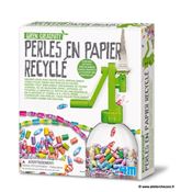 Kit pour créer des Perles en papier recyclé 4M green creativity