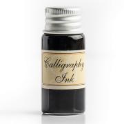 Set Calligraphie Hibou Porte-plume Bordeaux et repose-plume métal Encre Dallaiti