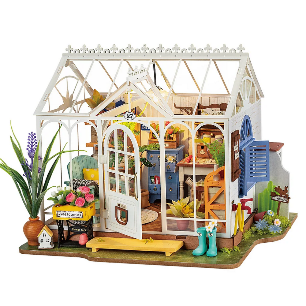 Kit Maquette 3D Serre de Rêve à fabriquer Dreamy Garden House 19 cm DG163