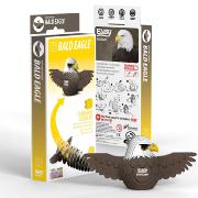 Mini-maquette Eugy Aigle 12cm à construire en Carton 3D