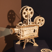 Maquette en bois Projecteur de Films 25 cm 183 pièces Vitascope LK601 Rokr