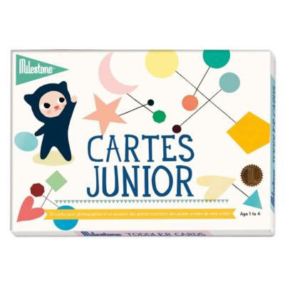 Cartes Etapes Photos Souvenirs Cartes Junior 1 à 4 ans Milestone