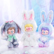 Peluche Nanci Shining Bunny Boite Mystère 13x13x20 cm Rolife