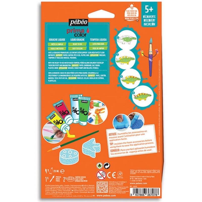 Coffret peinture pébéo, atelier prima pour fille/girly à découvrir