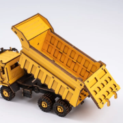 Maquette Engin Chantier Camion Benne 18cm Puzzle 3D 225 pièces TG603K Rokr