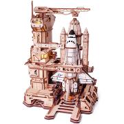 Maquette mécanique en bois Fusée et Lanceur 27 cm 446 pièces Space Shuttle LKA02 Rokr