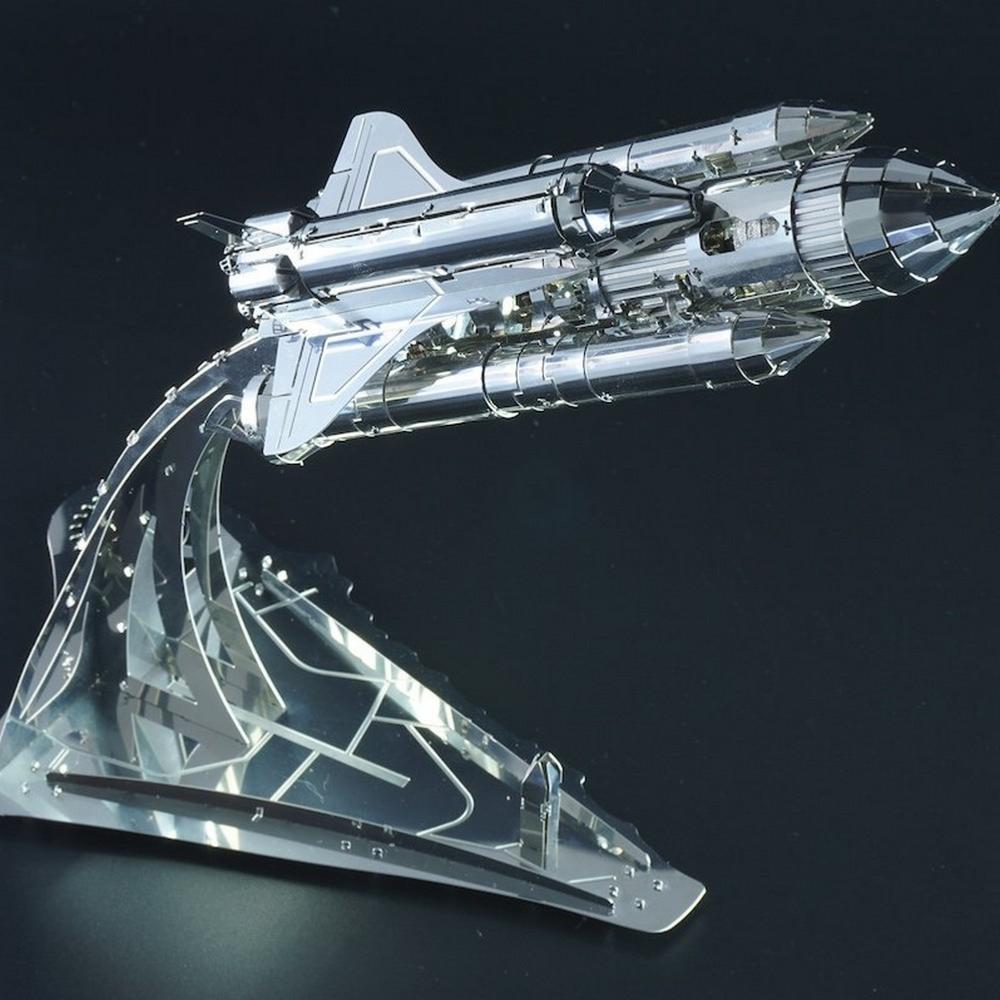 Maquette mécanique fusée Starbreeze en inox à fabriquer