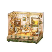 Kit Maquette Sonore La Maison Pastorale 18x14.5x15.4 cm TQ400 6 Effets sonores The Postoral Home Miniature 3D