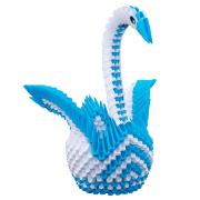 Kit pliage Origami 3D CygneTaille M 496 pièces Créagami