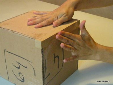 Tuto DIY Fiche pour fabriquer boite en carton - kraftage angle 6