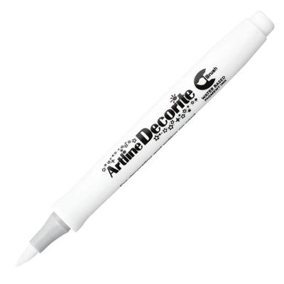 Marqueur Brush Blanc Artline Decorite Pointe Pinceau