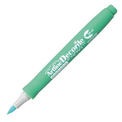 Marqueur Brush Vert Pastel Artline Decorite Pointe Pinceau