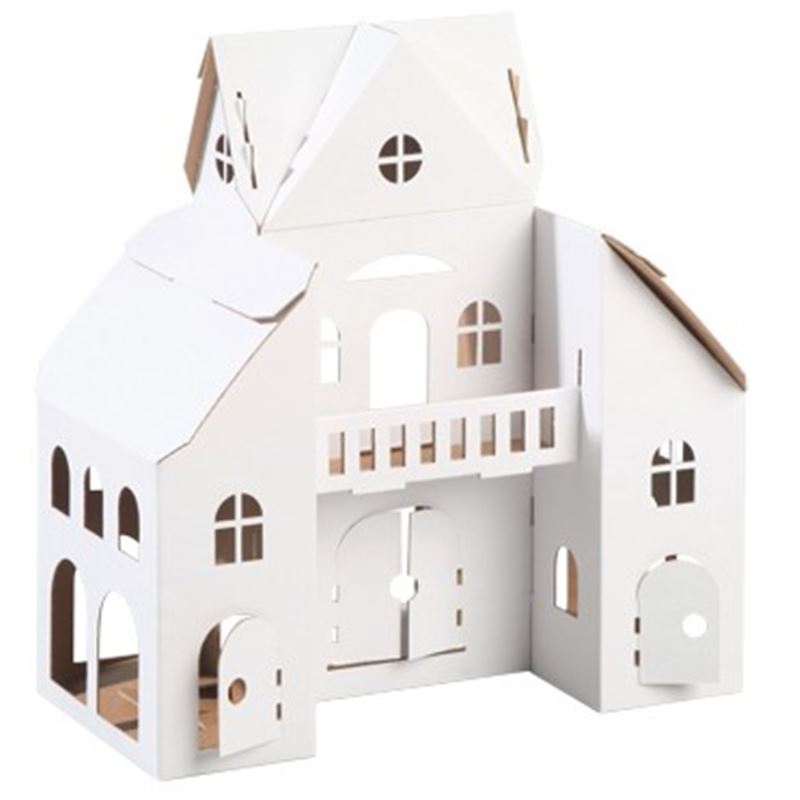 Maison De Poupees En Carton A Decorer Maison De Poupees En Carton A Decorer