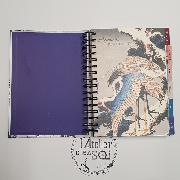 Agenda perpétuel Grues Japonaises Spirale 230p 17.5x21.5 cm Semainier Ed Desastre