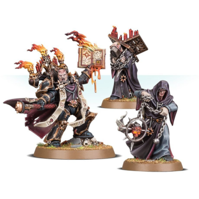 Kit Apotre Noir 3 Figurines Space Marines du Chaos Warhammer40000