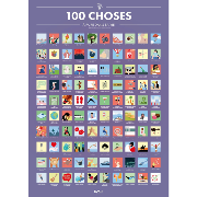 Poster à gratter 100 Choses à Faire dans sa Vie 50x70 cm Opari