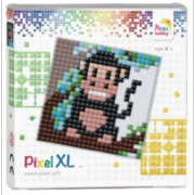 Kit Tableau en Pixels XL Singe 12x12 cm 529 Pixels Pixel Hobby