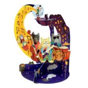 Carte suspendue 3D Chats musiciens Pendulum Cards Santoro