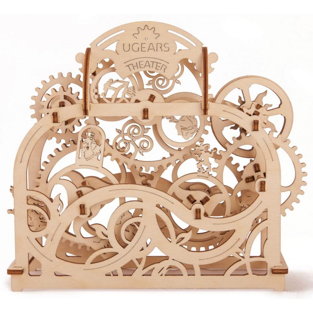 Ugears Maquette Bois Théâtre 21cm Puzzle 3D 70 pièces