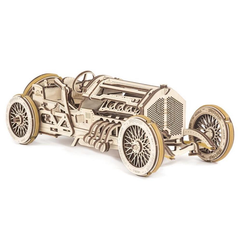 Ugears Maquette Bois Voiture Grand Prix Puzzle 3D