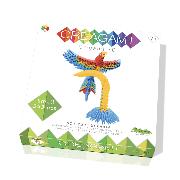 Kit pliage Origami 3D Perroquet Taille S 243 pièces Créagami
