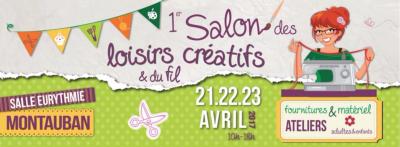 Retrouvez-nous au 1er Salon des Loisirs Cratifs de Montauban