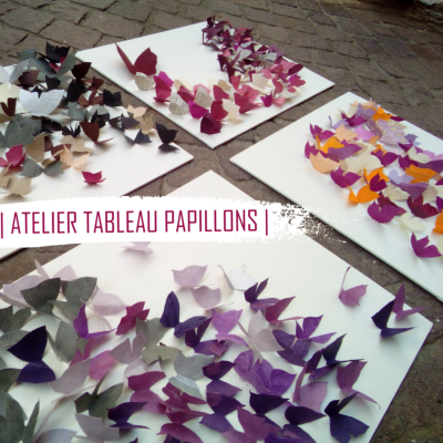 [Photo] Atelier cratif Tableau papillon  L'Atelier Chez Soi Montauban 