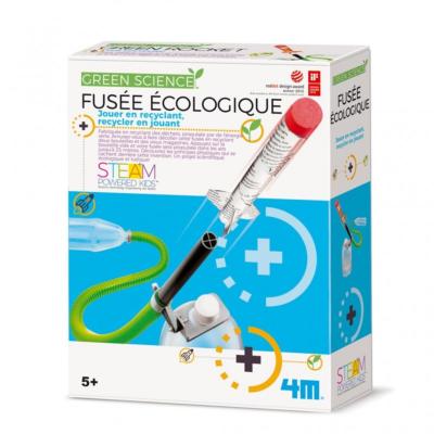 Kit scientifique Fusée Ecologique à fabriquer 4M Green Science