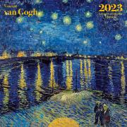 Calendrier mural 2023 Vincent Van Gogh 12 illustrations 16 mois 30X30 cm