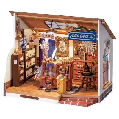 Kit Maquette Bois Miniature Kiki's Magic Emporium 13x17x21 cm DG155