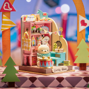 Mini-Kit Maquette Bois Maison miniature Salle de Jeu Lovely Room 7x7x9 cm DS027 Rolife