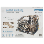 Maquette en bois circuit à billes 32 cm LGA01 294 pièces Rokr