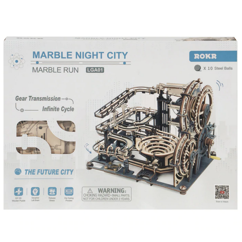 MAQUETTE BOIS CIRCUIT BILLE ROKR