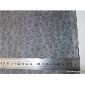Papier népalais Lokta Rondanlo Noir Argent Feuille 50x75 cm