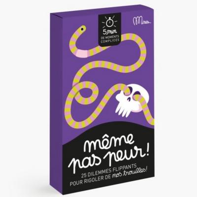 Jeu de cartes Même pas Peur 5 min de Moments Complices Minus Editions