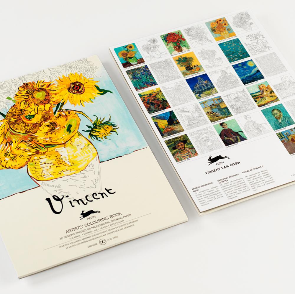 Van Gogh: 16 Art Stickers [Book]