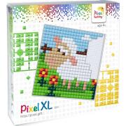Kit Tableau en Pixels XL Mouton 12x12 cm 529 Pixels Pixel Hobby